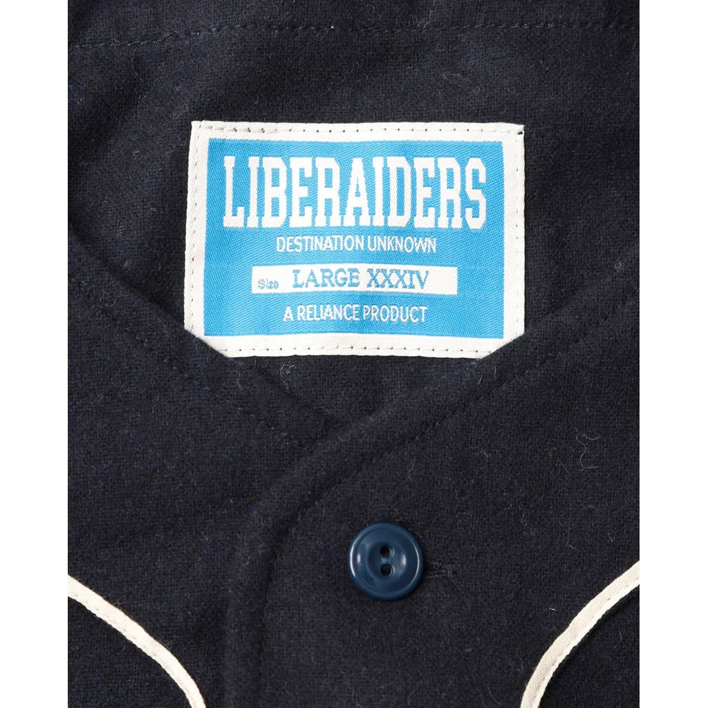 Liberaiders FLANNEL BASEBALL SHIRT