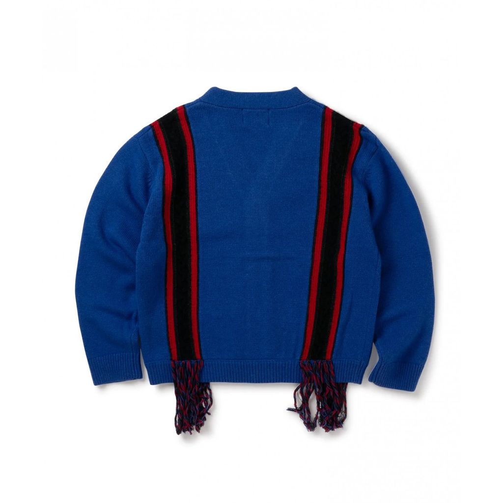 SON OF THE CHEESE  FRINGE KNIT CARDIGAN