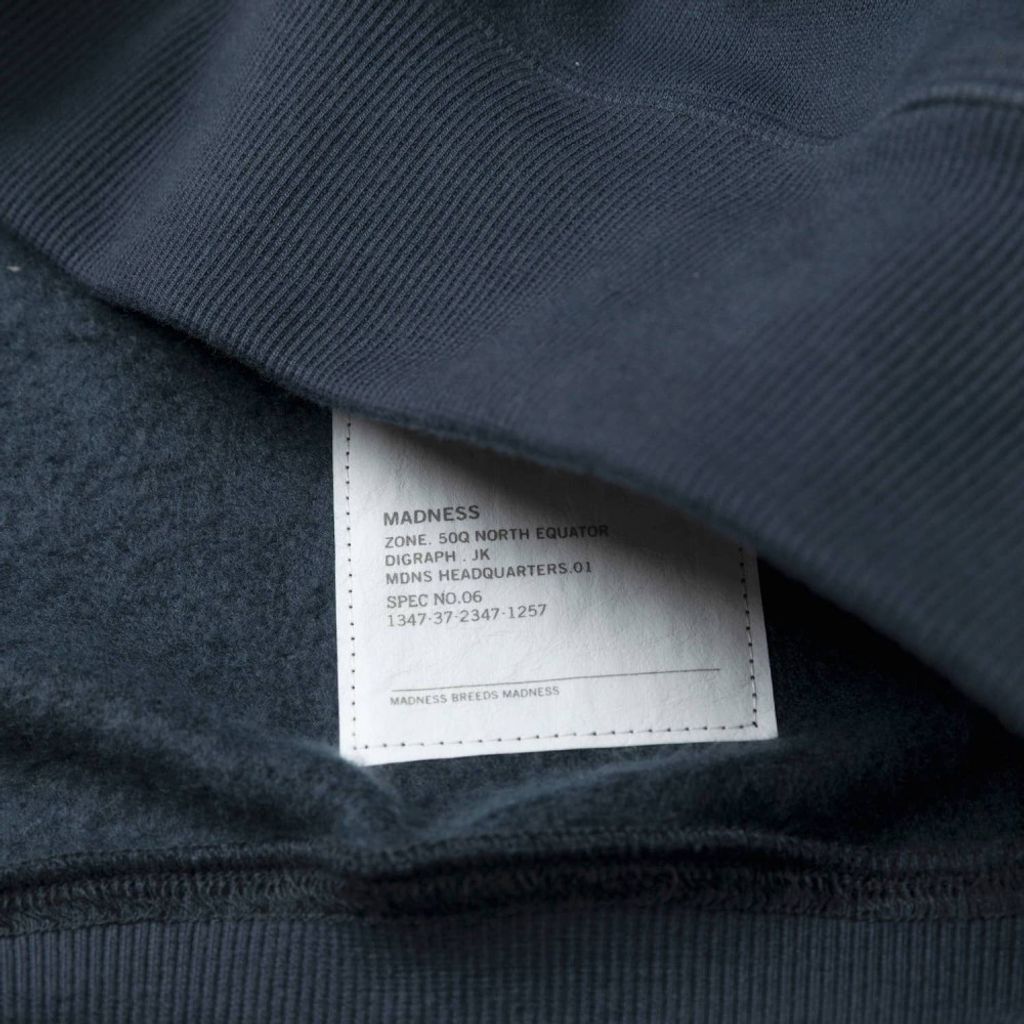 MADNESS MIL-TYPE CREW SWEATER