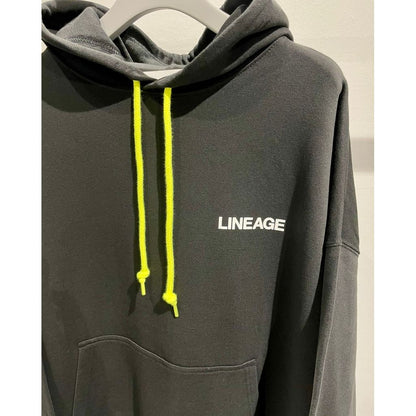TSUTOMU MORIYA × LINEAGE CORE SP ABSTRACT HOODIE（BLACK）