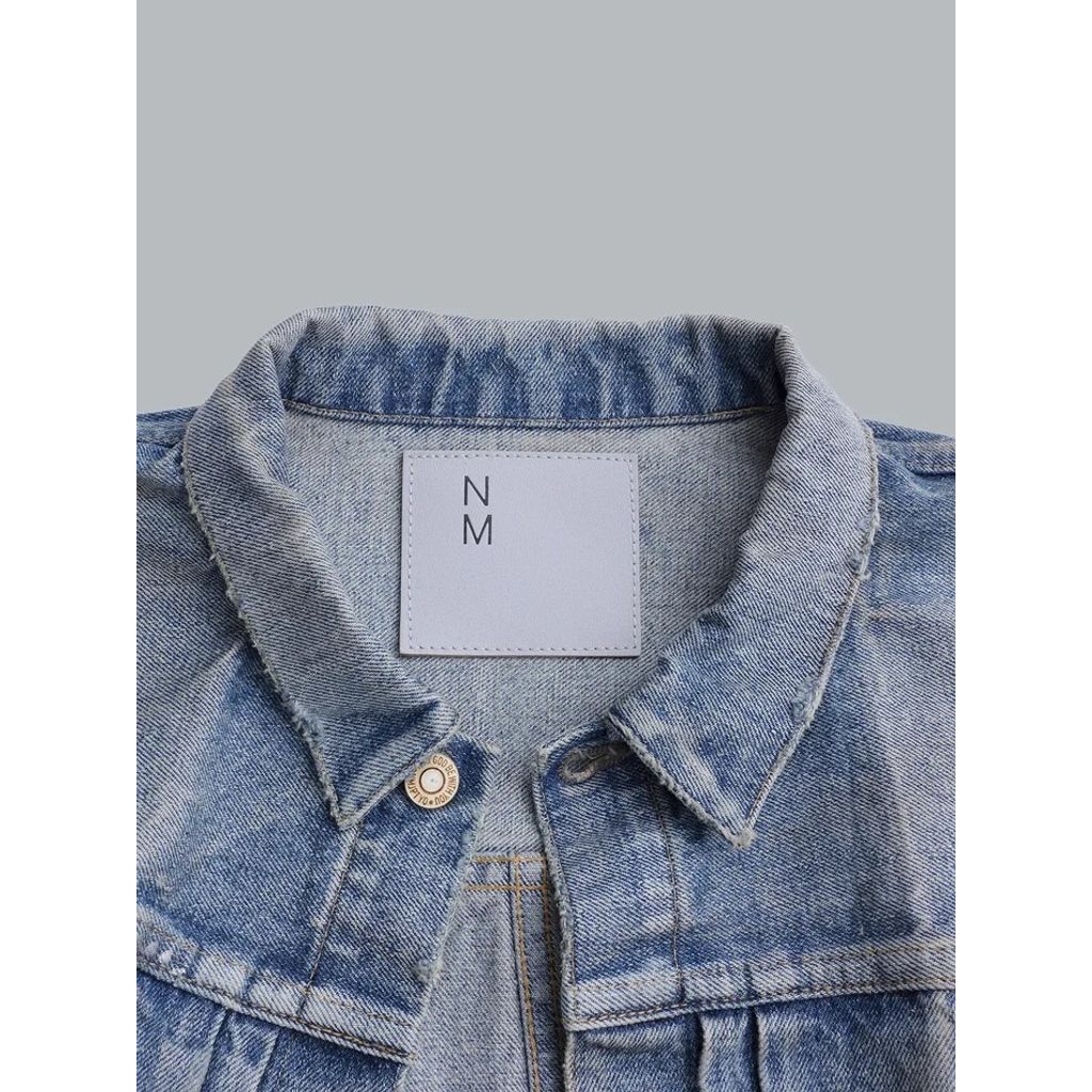 New Manual T-BACK DENIM JACKET