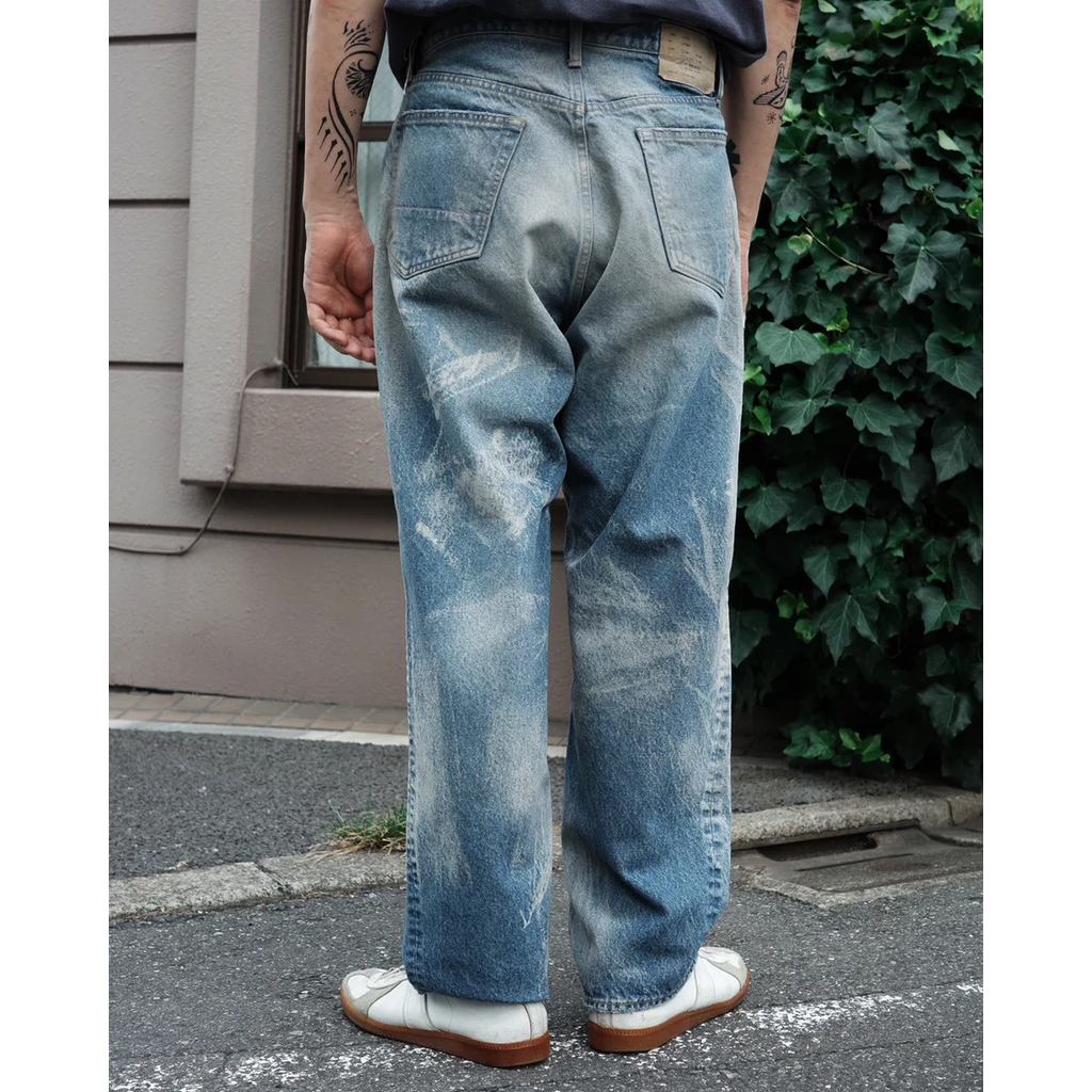 ANACHRONORM CONTEXT-003N-R2 SUNFADED 80's WIDE 5P PANTS