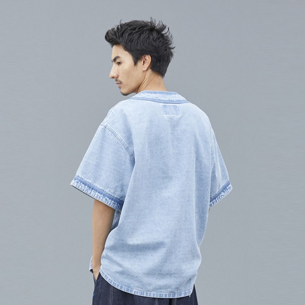 Liberaiders DENIM BASEBALL SHIRT