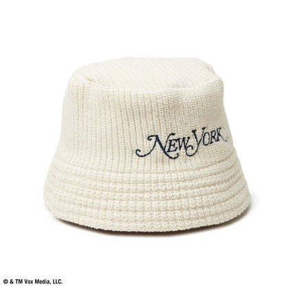 NEW ERA  ニットバケット New York Magazine クローム