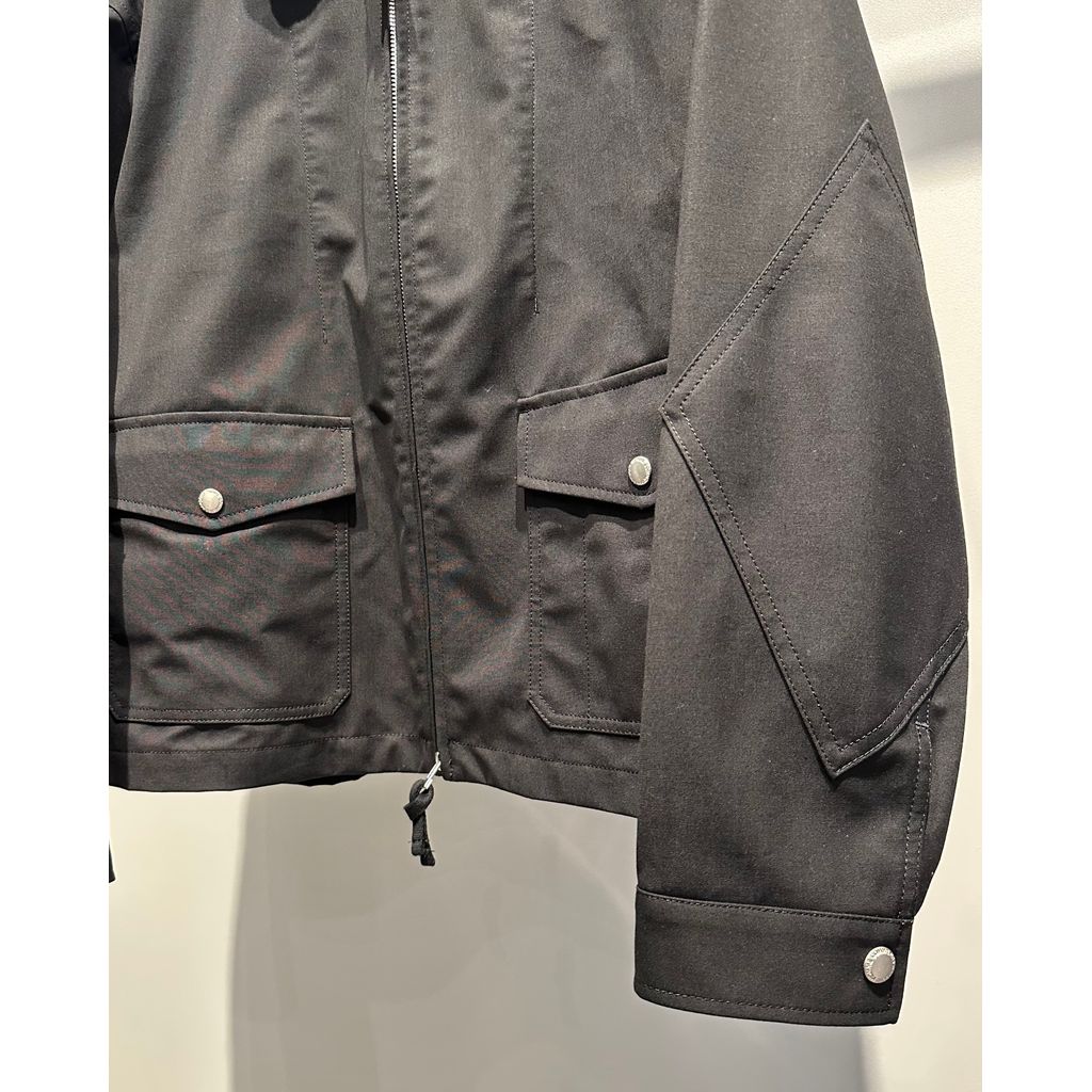 COMME des GARCONS HOMME COTTON NYLON CORDULA BLOUSON（BLACK