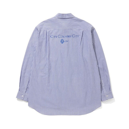 CITY COUNTRY CITY COTTON STRIPE SHIRT_PLOY A ARTWORK BY Abu Qadim Haqq_STRIPE#2