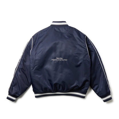 NEW ERA ナイロン バーシティージャケット ニューヨーク・ヤンキース ネイビー