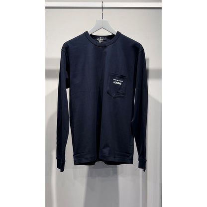 COMME des GARCONS HOMME 『COMME des GARCONS HOMME』 LOGO LONG SLEEVE TEE（NAVY）