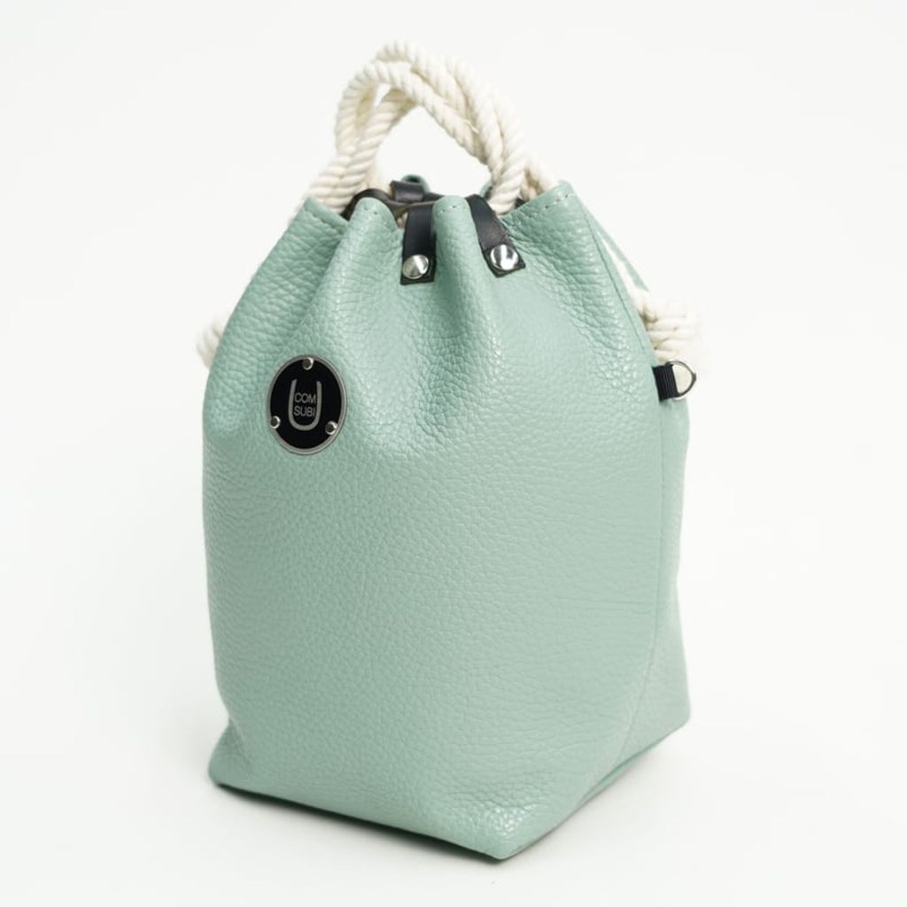 COMUSUBI (コムスビ) ／ COMUSUBI BAG "Leather" -Lilac-