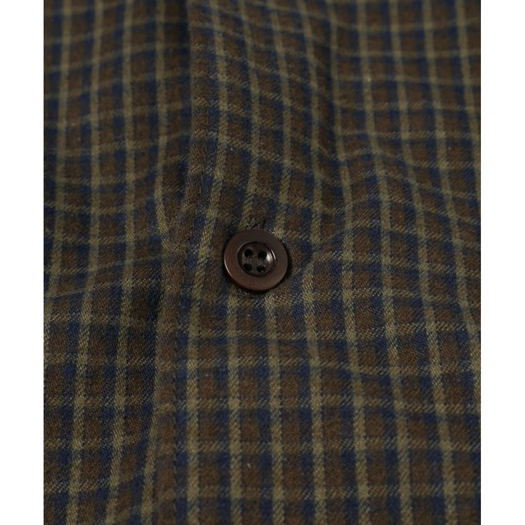 COMME des GARCONS HOMME COTTON FLANNEL CHECK SHIRT