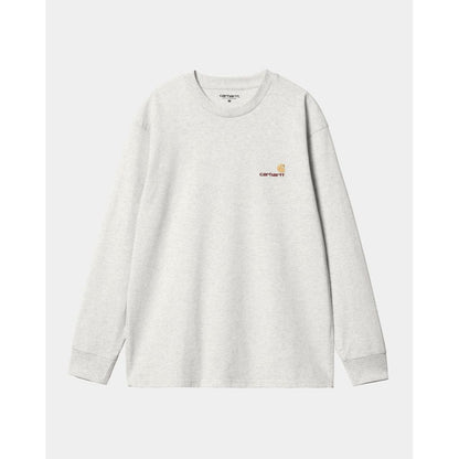 CARHARTT WIP  L/S AMERICAN SCRIPT T-SHIRT