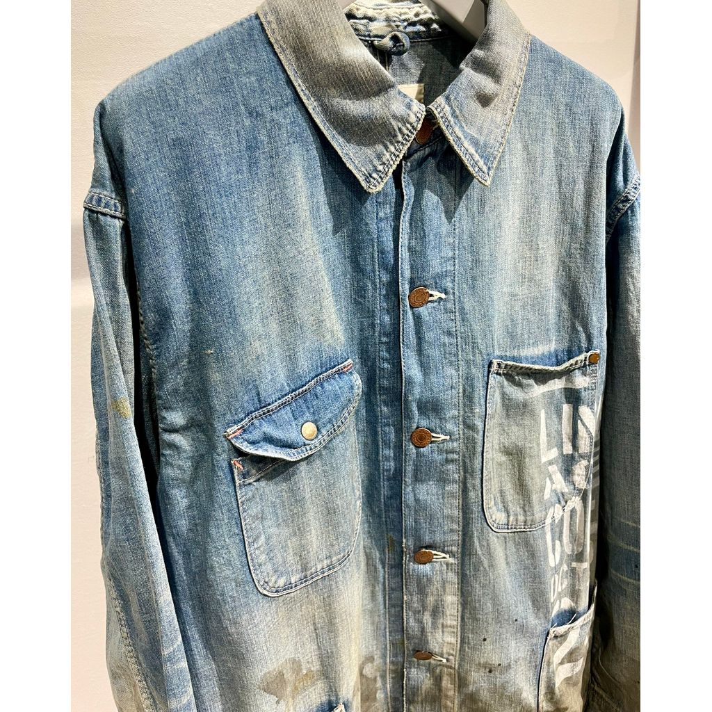 ANACHRONORM × LINEAGE CORE SP LIGHToz BM DENIM COVERALL ver 1