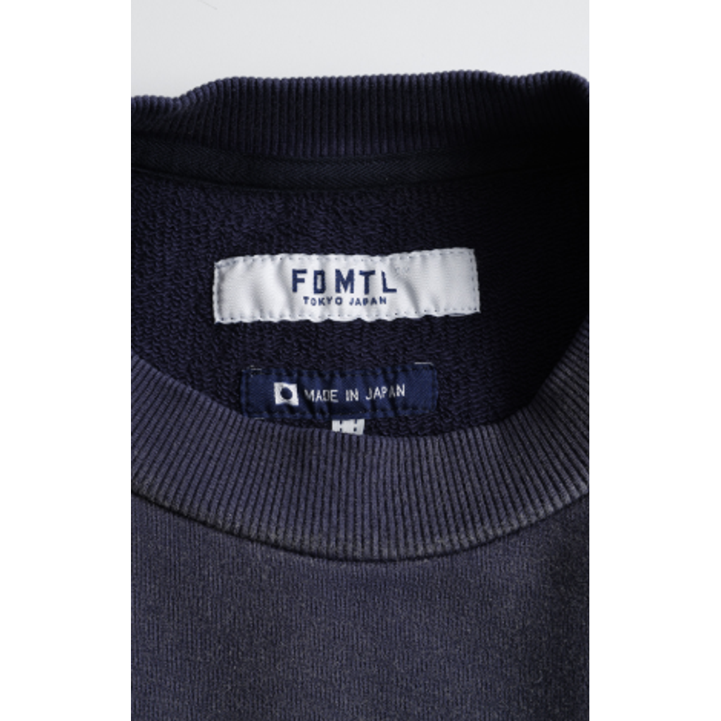 FDMTL FA26CSC32  PATCH SWEAT SHIRT 3YR WASH
