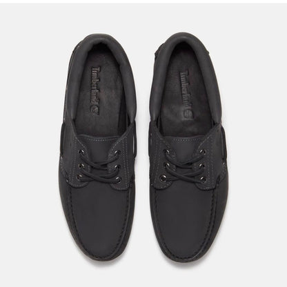 Timberland スリーアイ(3eye) ラグ ハンドソーン ボート シューズ メンズ (ダークグレー）