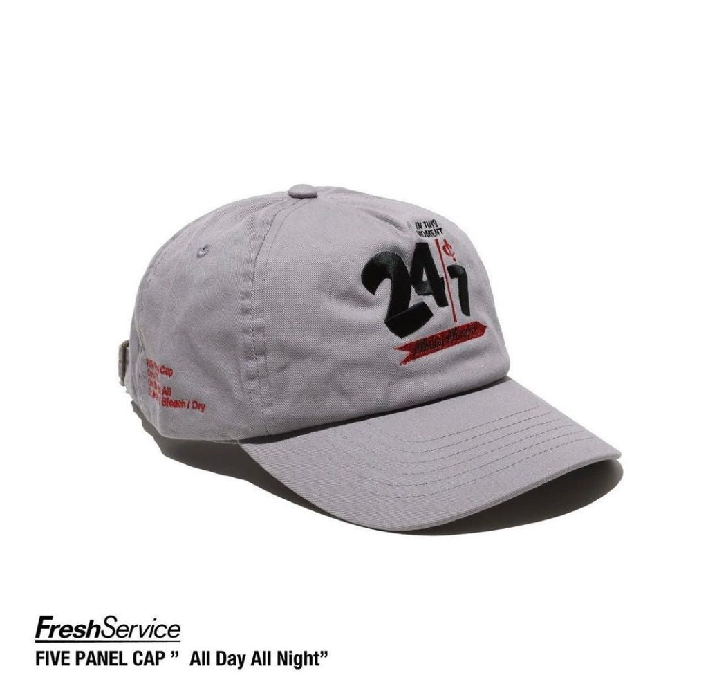 FreshService FIVE PANEL CAP "All Day All Night"