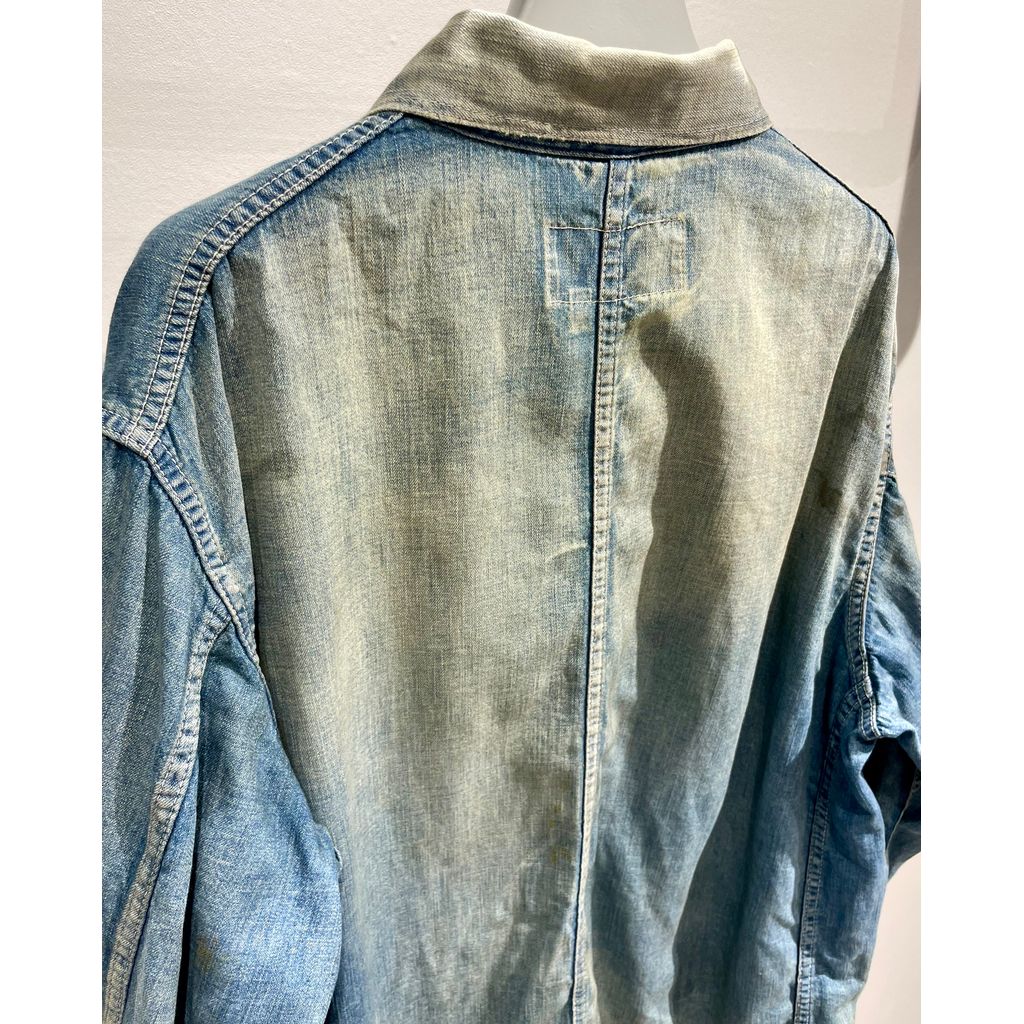 ANACHRONORM × LINEAGE CORE SP LIGHToz BM DENIM COVERALL ver 1