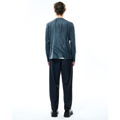 TOLQ  Printed Mock Neck T-shirts(L/S)