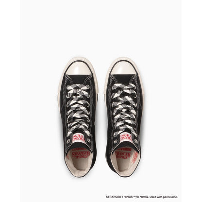 CONVERSE ALL STAR AGED 87 CL HI / STRANGER THINGS 5（BLACK）