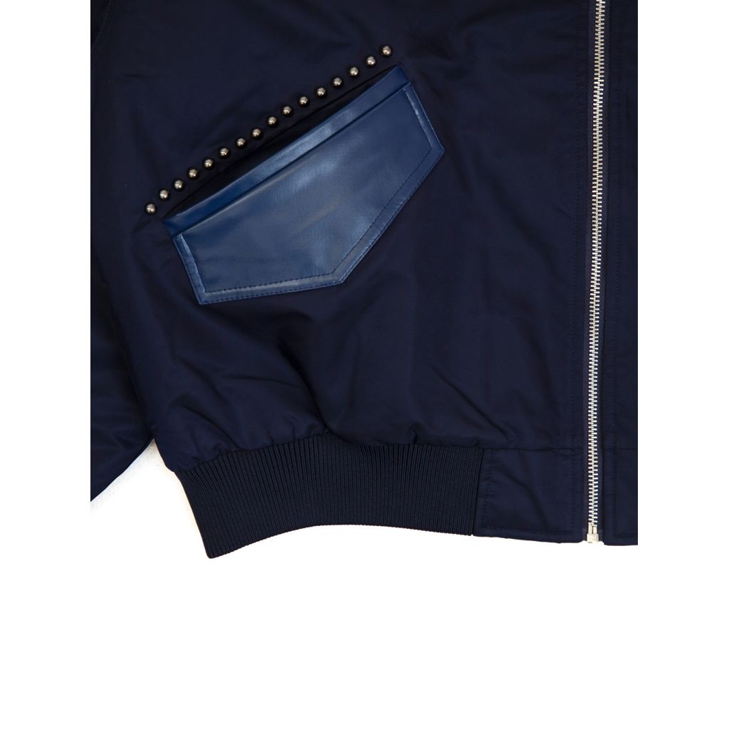 VANDY THE PINK Nylon Bomber jacket