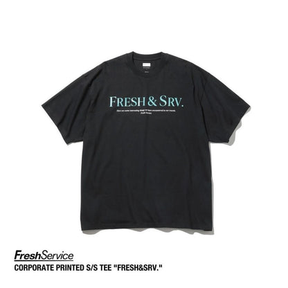 FreshService "CORPORATE PRINTED S/S TEE FRESH & SRV."