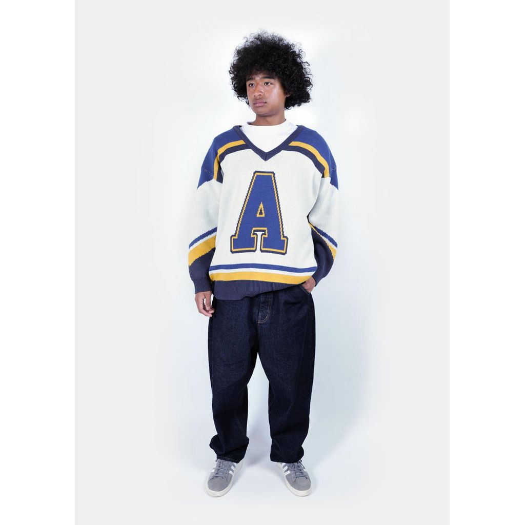 APPLEBUM HOCKEY JERSEYS KNIT SWEATER / 2520505