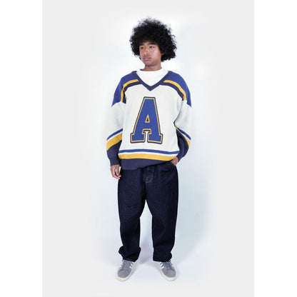 APPLEBUM HOCKEY JERSEYS KNIT SWEATER / 2520505