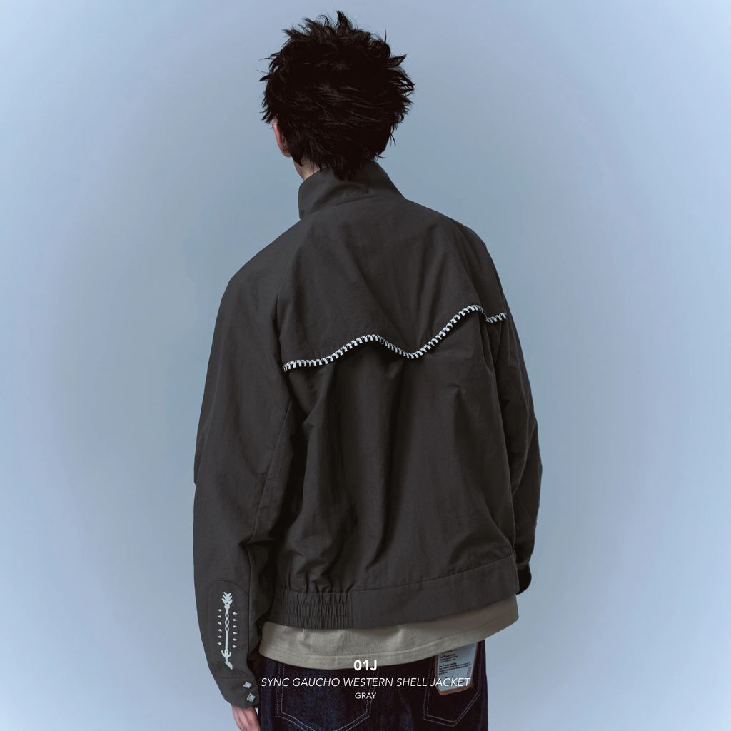 GOOPiMADE 01J-SYNC GAUCHO WESTERN SHELL JACKET
