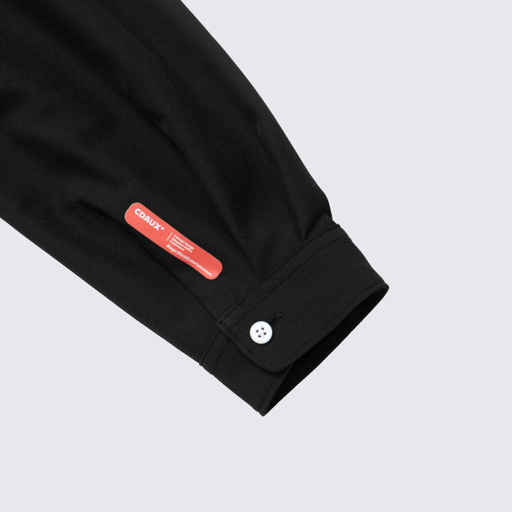 MAGIC STICK THE CORE HALF ZIP SHIRT (BLACK) 26FW-MS8-003