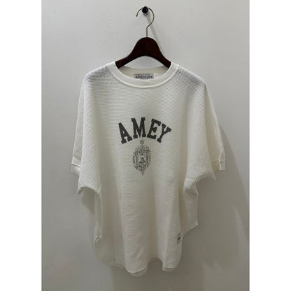 Americana アメリカーナ ビッグ ワッフル バック ガゼット ショートスリーブ プルオーバー 25SS BRF-M-767A/4