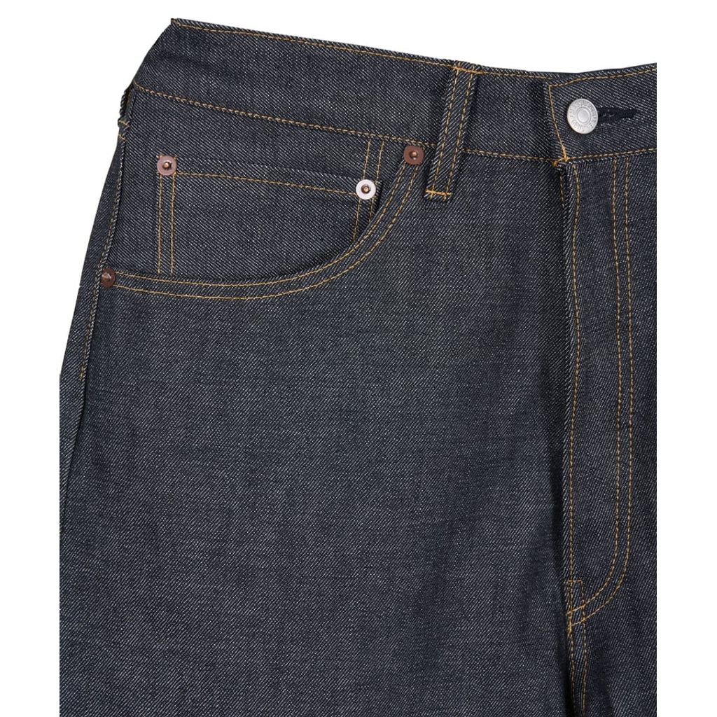 MASSES DENIM 5P PANTS RIGID BLACK