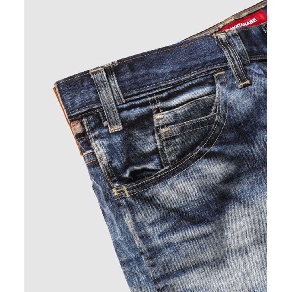 eYe JUNYA WATANABE MAN 『BerBerJin』×『Levi's』TRIPLE NAME PRINT DENIM PANTS《607E MODEL》