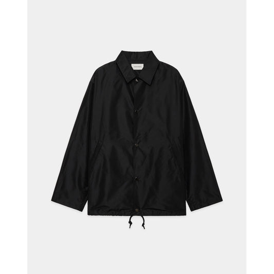 MARKAWARE SILK TAFFETA COACH JACKET