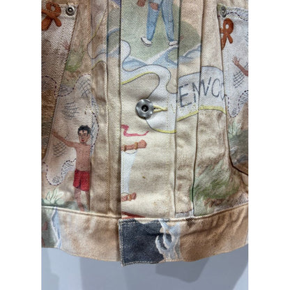 FAF TYPE 2.5 Dirt Denim Jacket (Print)