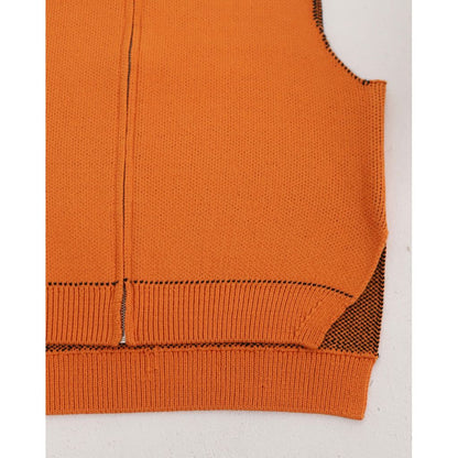 AMBERGLEAM Fringe knit Vest