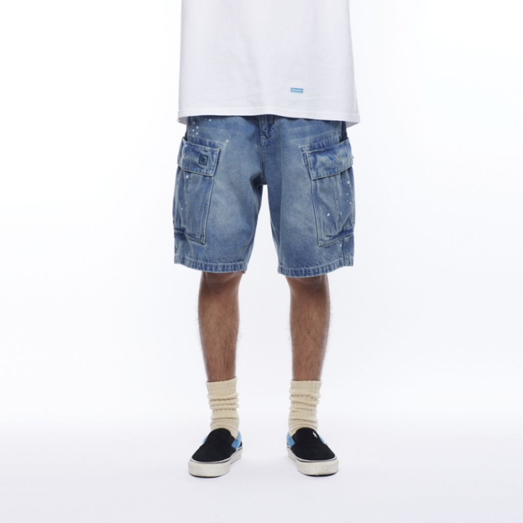 Liberaiders DENIM 6POCKET SHORTS