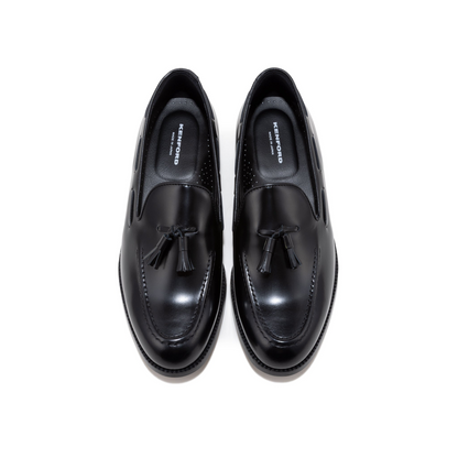 KENFORD MENS TASSEL LOAFERS / BLACK