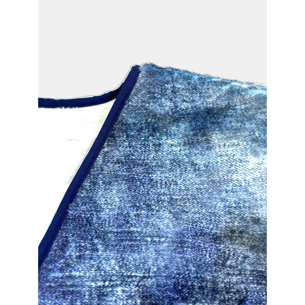 TALKING ABOUT THE ABSTRACTION TRANSFER FUR CARDIGAN SOUVENIR JACKET