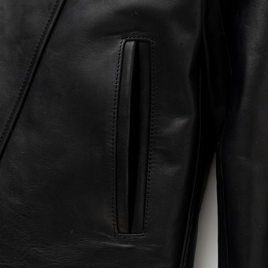 RATS HORSE INNER LEATHER JKT – MAROON WEBSTORE