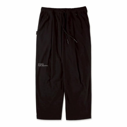 S.F.C FLEECE WIDE TAPERED EASY PANTS