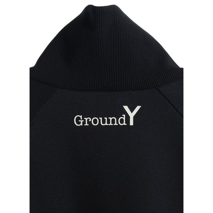 Ground Y POLYESTER SMOOTH SPLIT RAGLAN TRACK JACKET