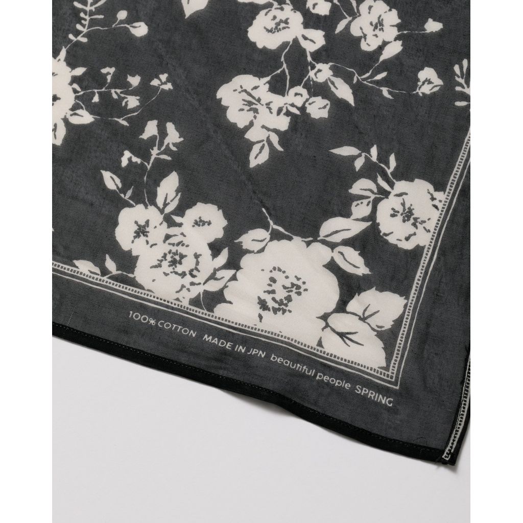 beautiful people flower print scarf