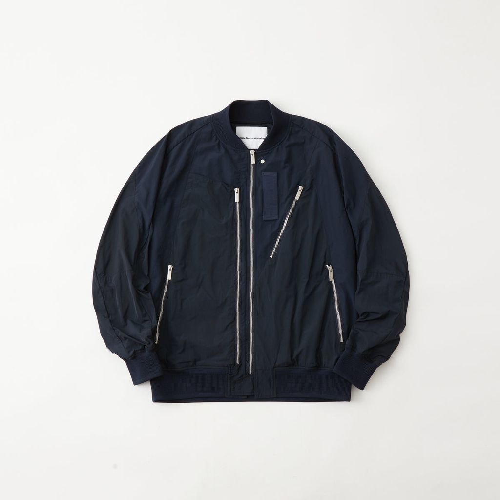 WHITE MOUNTAINEERING ASYMMETRY FLIGHT JACKET