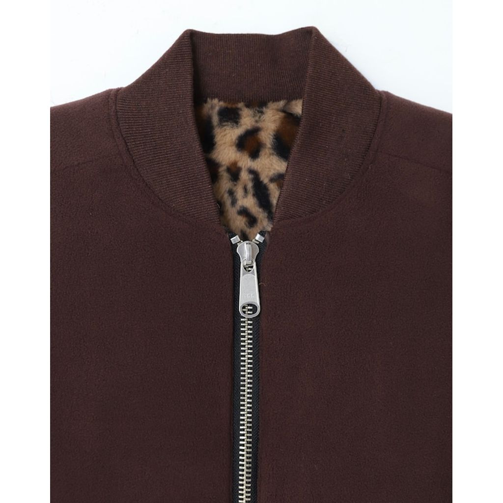 AMBERGLEAM Leopard Reversible Vest