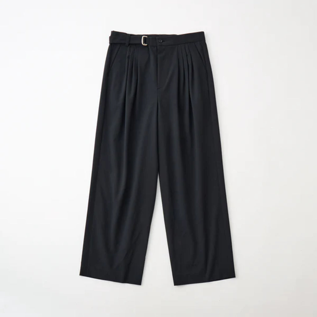 White Mountaineering SOLOTEX 4 TUCK WIDE PANTS