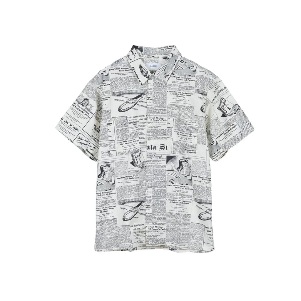 MASSES NEWS PAPER S/S SHIRT