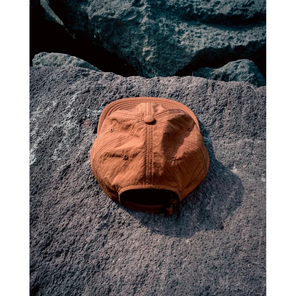 GARBAGE INDUSTRIES  SOFT BRIM 6 PANEL CAP w/ CHIN STRAP (OFFLINE)