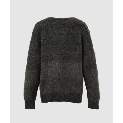 COMME des GARCONS HOMME MOHAIR BORDER CARDIGAN（GRAY）