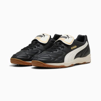 PUMA メンズ キング インドア スニーカー(PUMA Black-Warm White)