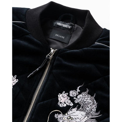 TIGHTBOOTH VELOUR SOUVENIR JKT - TIGHTBOOTH x DELUXE