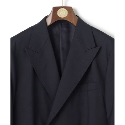 J.PRESS ORIGINALS【UNISEX】Wool Polyester Stretch Toropical 4B Blazer / Baggy-Fit